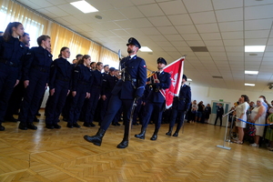 Ślubowanie nowych policjantów