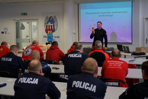 policjanci szkolą się