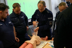 policjanci szkolą się