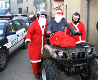 Mikołaje na motocyklach