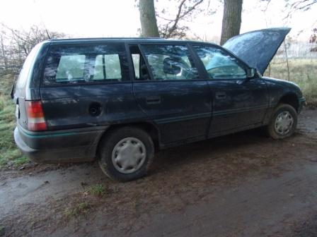 skradzione w Niemczech auto