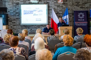 Spotkanie z Seniorami w Centrum aktywności Seniora w Więcborku