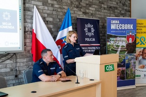 Spotkanie z Seniorami w Centrum aktywności Seniora w Więcborku