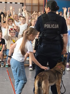 Przedwakacyjne spotkanie z uczniami sępoleński „trójki”