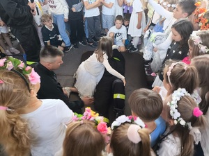 Przedwakacyjne spotkanie z uczniami sępoleński „trójki”